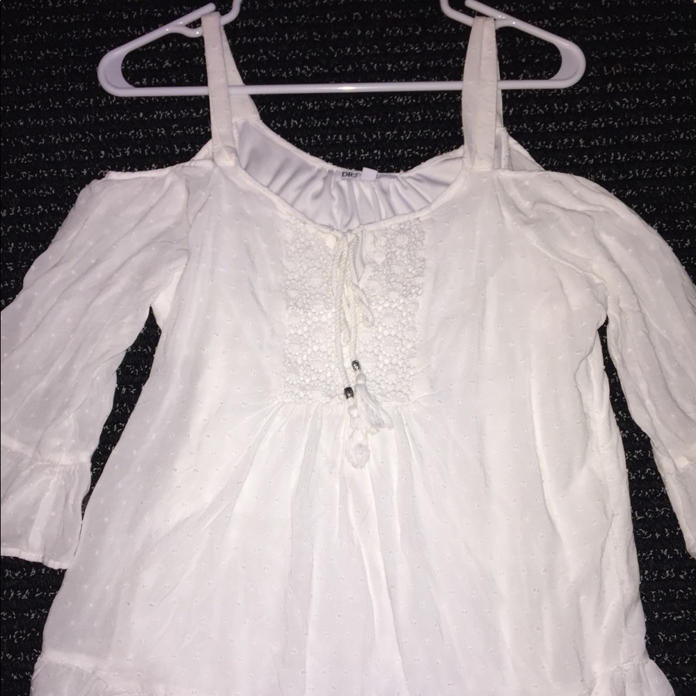 Flowy white blouse